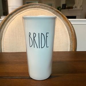 Rae Dunn “BRIDE” Ceramic Travel Mug